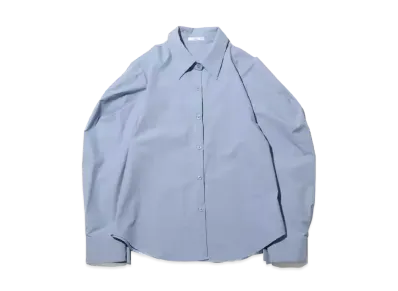 atmos pink Puff Sleeve Pastel Shirt "Blue"