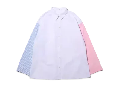 atmos pink Docking Big Shirt "White"