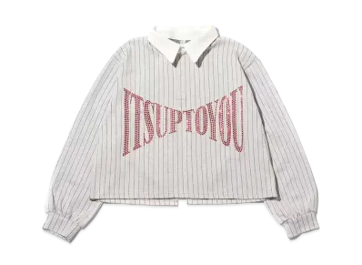 atmos pink Back Slit Octagon Top "Stripe"