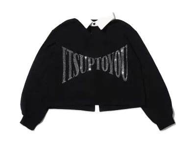 atmos pink Back Slit Octagon Top "Black"