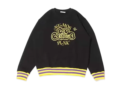 atmos pink x Lil League Newly Written Logo Sweatshirt "Black"