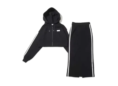 atmos pink x Everylys Line Sweat Setup "Black"