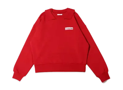 atmos pink Eritsuki Sweat Tops "Red"