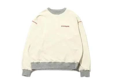 atmos pink Pile Fabric Sweat Tops "Gray"