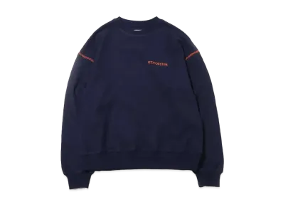 atmos pink Pile Fabric Sweat Tops "Navy"