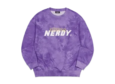 atmos pink x Nordie DNA Water Color Sweatshirt "Purple"