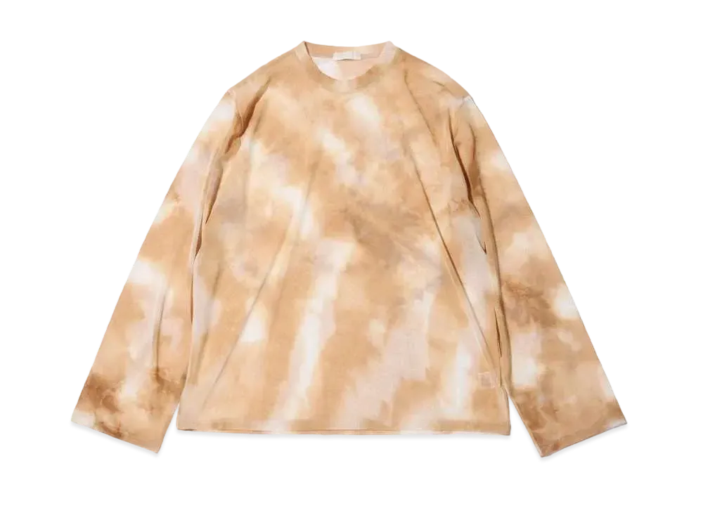 atmos pink Tie-Dyed Organdy Tops "Orange"