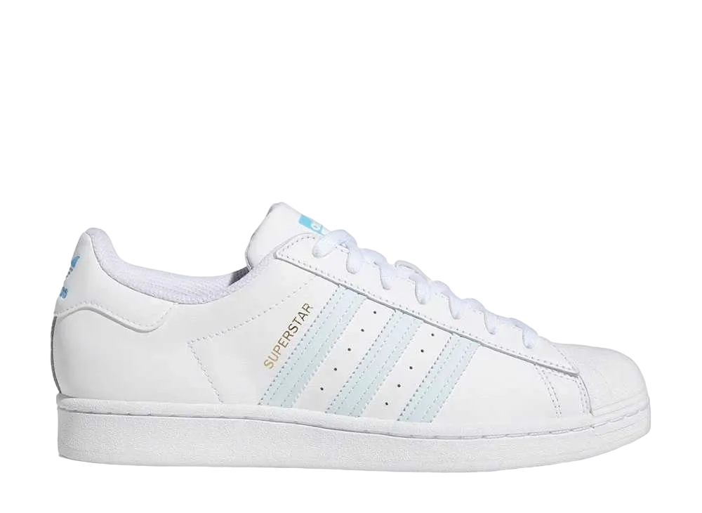 adidas Superstar "Footwear White/Sky Tint/Skyrus"