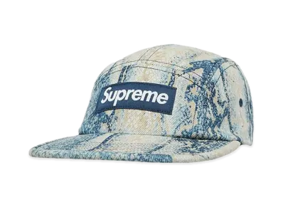 Supreme Denim Camp Cap "Snake" (24FW)