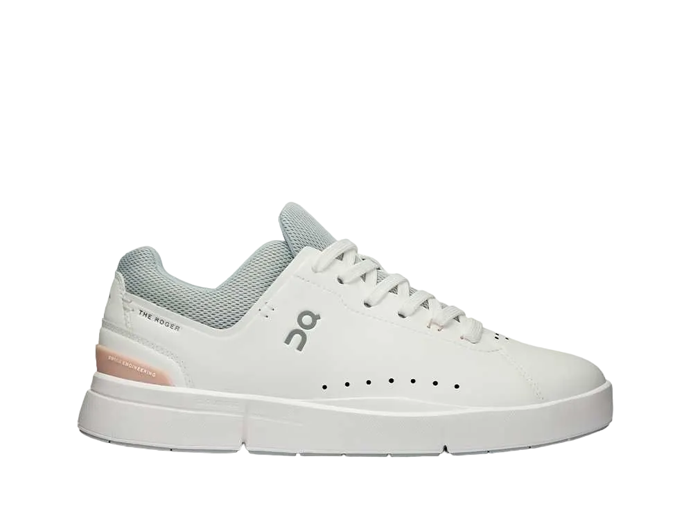 On Women's The Roger Advantage "White/Rosehip"