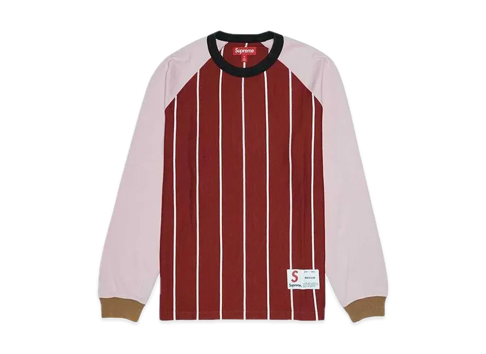 Supreme Stripe Raglan L/S Top 