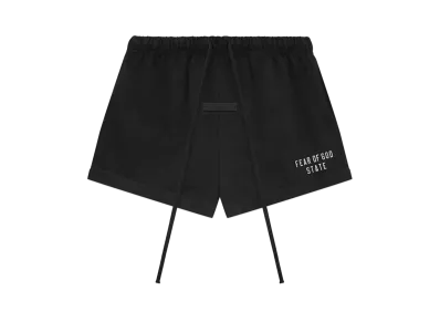 FEAR OF GOD Essentials Womens Heavy Jersey Running Shorts "Black"