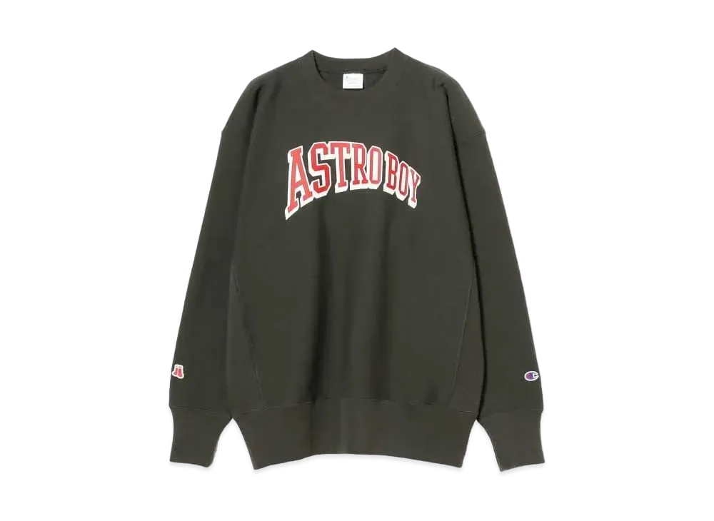 Champion x BEAMS x Mighty Atom Reverse Weave "Black"