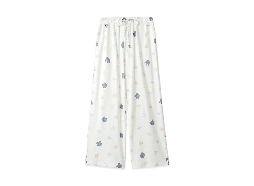 GELATO PIQUE Halloween Collection 'PIQUE MONSTER' Monster Pattern Long Pants "Off White"