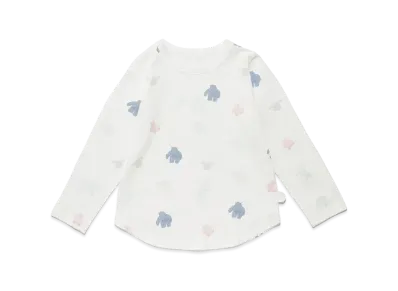 GELATO PIQUE Halloween Collection 'PIQUE MONSTER' (Kids) Monster Pattern Long T-shirt "Off White"