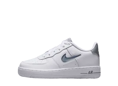 Nike GS Air Force 1 Low Jewel "White/Grey"
