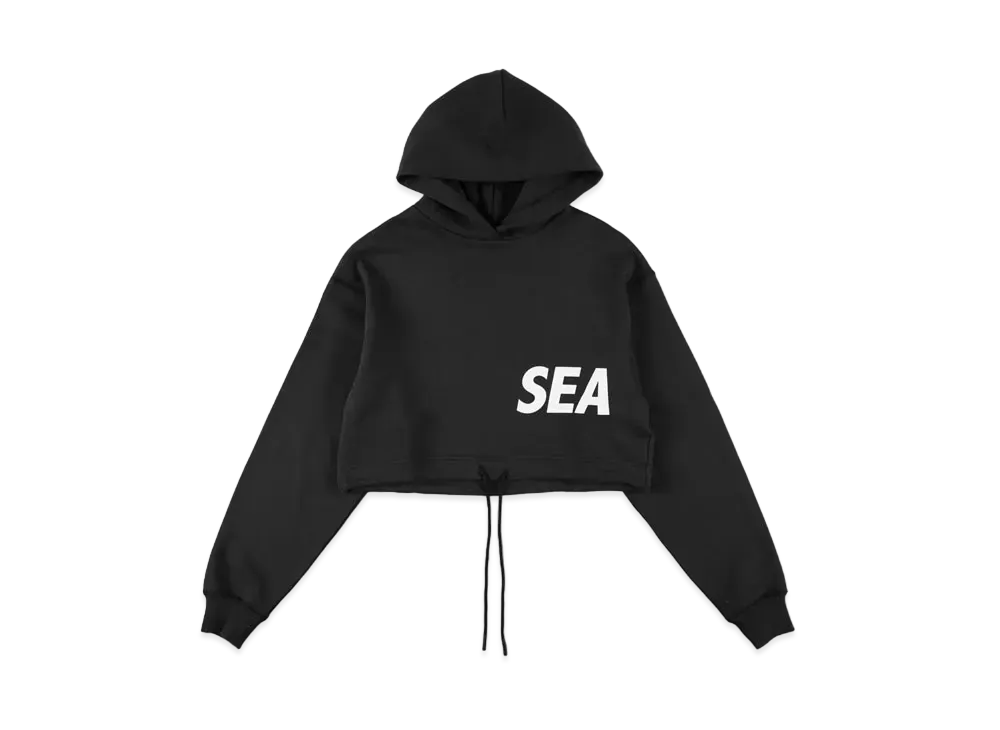 WIND AND SEA x LYFT Lyft And Sea Drawstrings Hooded Sweat Shirt (Female) "Black"