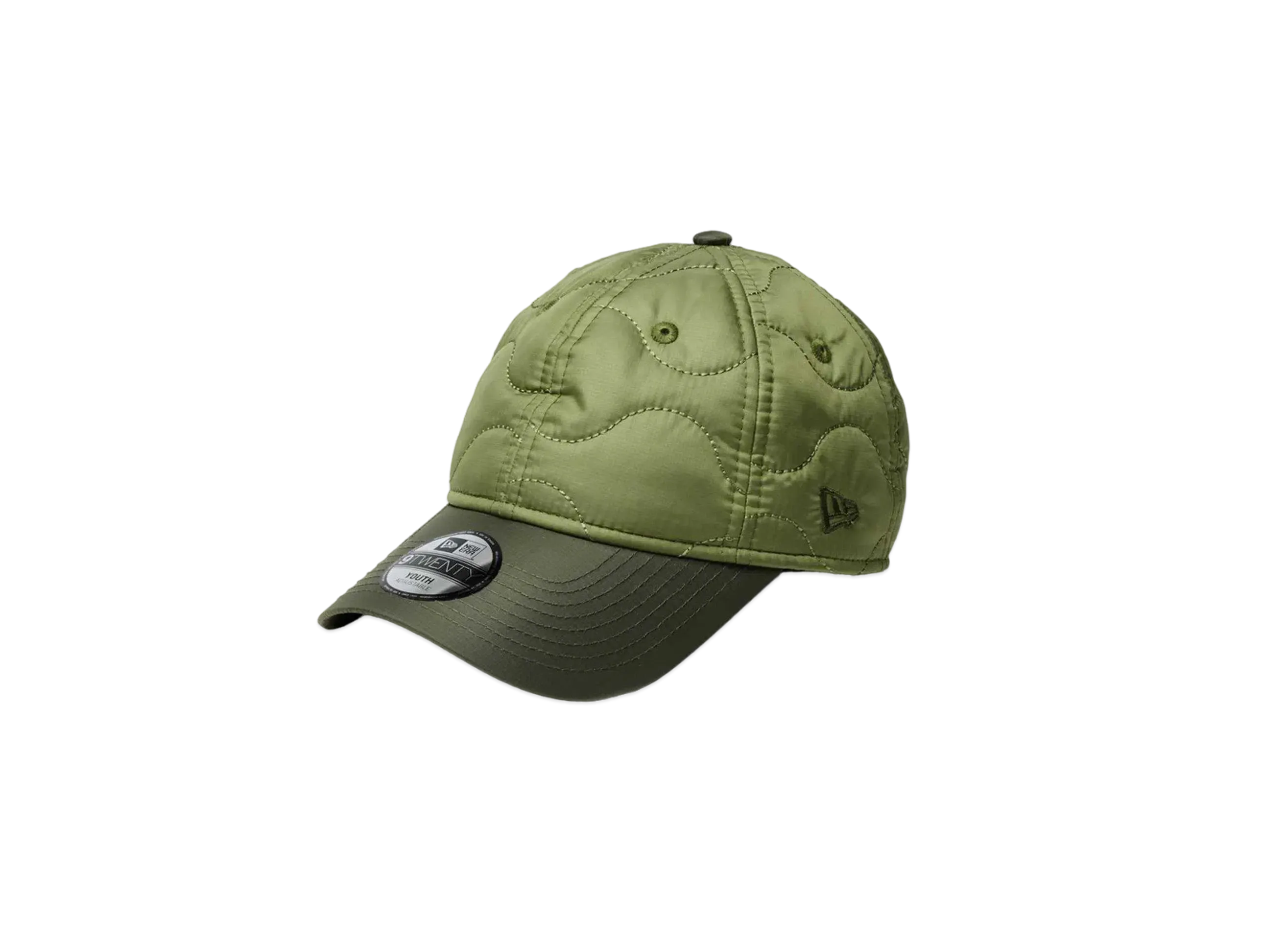 NEW ERA Powered by GORO NAKATSUGAWA (MIN-NANO) Youth 9Twenty Quilting "Evergreen/Khaki"