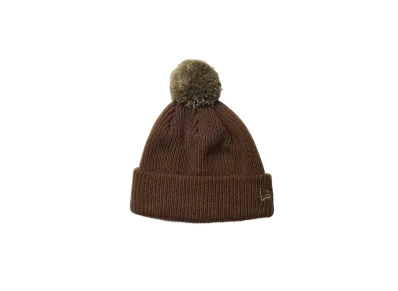 NEW ERA Powered by GORO NAKATSUGAWA (MIN-NANO) Kids Pom Pom Knit "Brown"