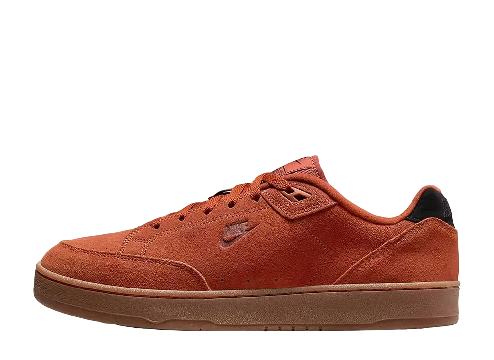 ナイキ グランドスタンド2 スウェード "ダークラセット/ブラック/ガムミディアムブラウン/ダークラセット"