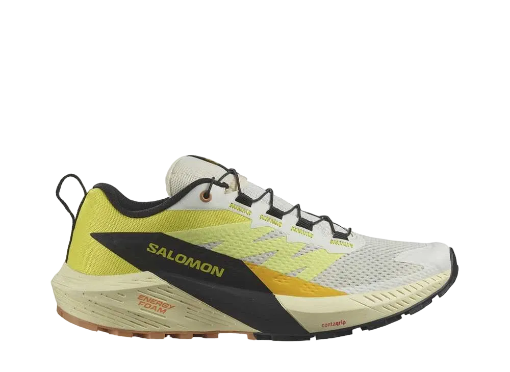 Salomon Women's Sense Ride 5 "Vanilla Ice/Sulphur Spring/Black"