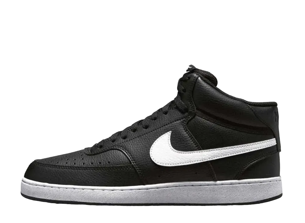 ナイキ コート ビジョン ミッド ネクストネイチャー "ブラック/ホワイト"