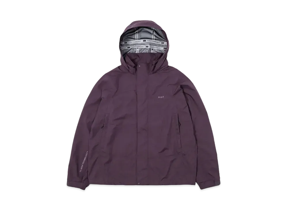 HUF OG Logo Pack Fall 24 3L Shell Jacket "Raisin"