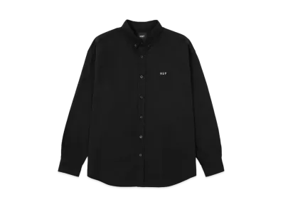 HUF OG Logo Pack Fall 24 Long Sleeve Shirt "Black"
