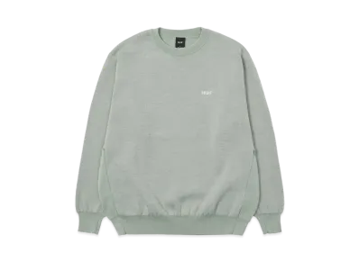 HUF OG Logo Pack Fall 24 Crew Sweater "Frost Grey"