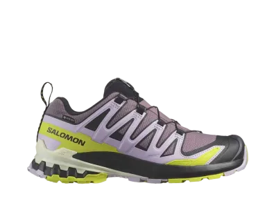 サロモン ウィメンズ XA プロ 3D V9 ゴアテックス "ムーンスケープ/オーキッドペタル/サルファースプリング"