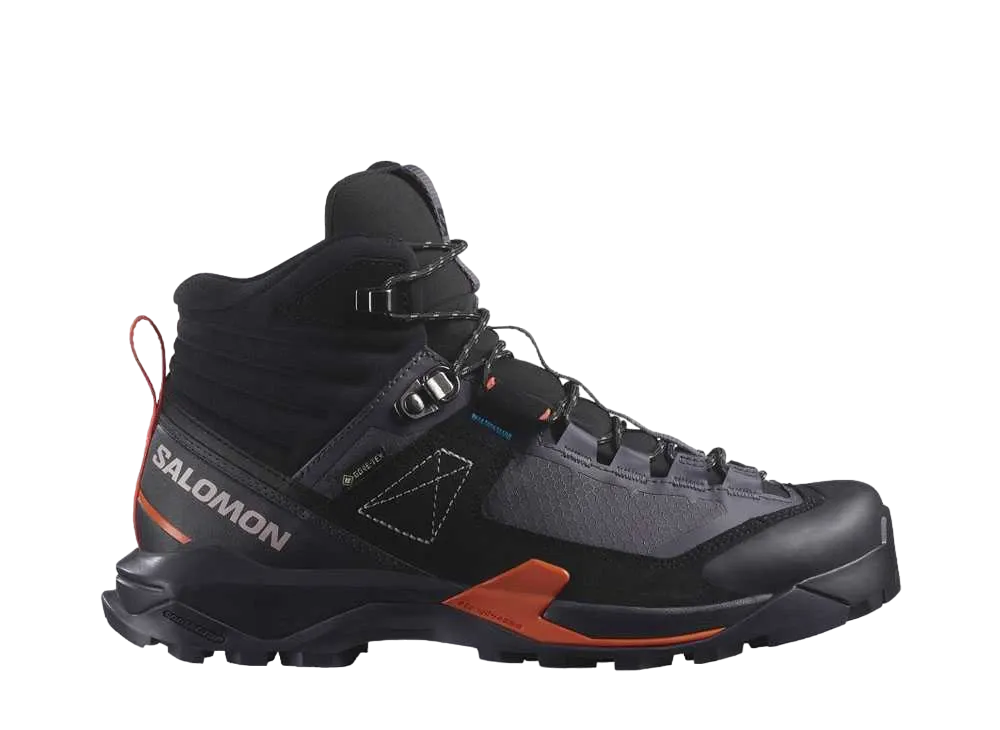 Salomon Women's X Ultra Alpine Mid GORE-TEX "Nine Iron/Black/Red Orange"