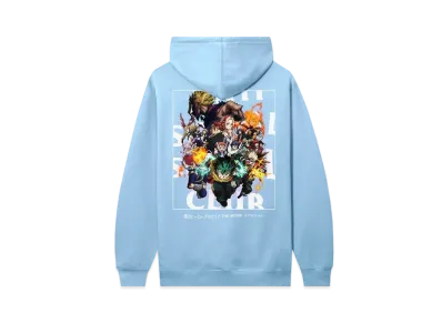 ANTI SOCIAL SOCIAL CLUB x MY HERO ACADEMIA You're Next Hoodie "Blue Aqua"