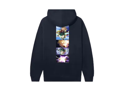 ANTI SOCIAL SOCIAL CLUB x MY HERO ACADEMIA Dark Might Hoodie "Slate Blue"