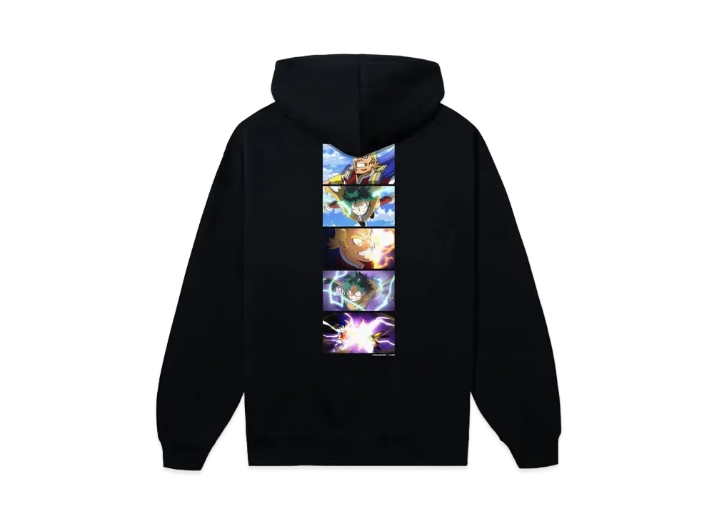 ANTI SOCIAL SOCIAL CLUB x MY HERO ACADEMIA Dark Might Hoodie "Black"