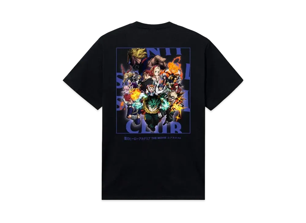 ANTI SOCIAL SOCIAL CLUB x MY HERO ACADEMIA You're Next Tee "Black"