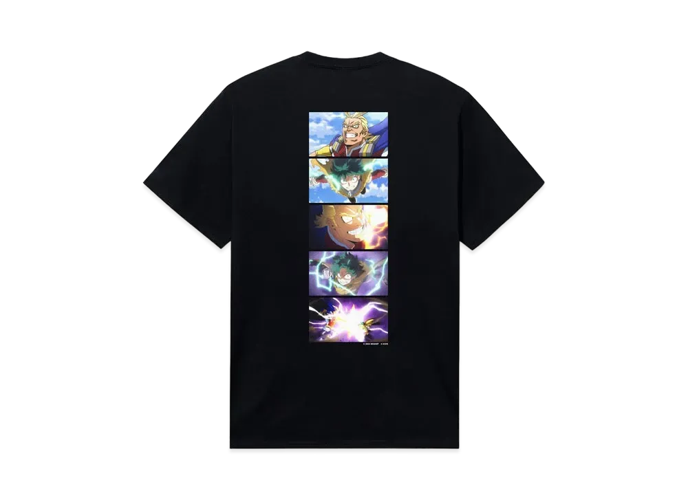 ANTI SOCIAL SOCIAL CLUB x MY HERO ACADEMIA Dark Might Tee "Black"