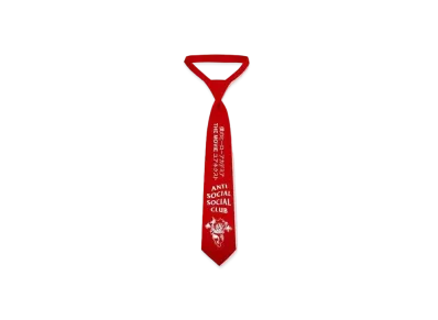 ANTI SOCIAL SOCIAL CLUB x MY HERO ACADEMIA Class 1-A Tie "Red"