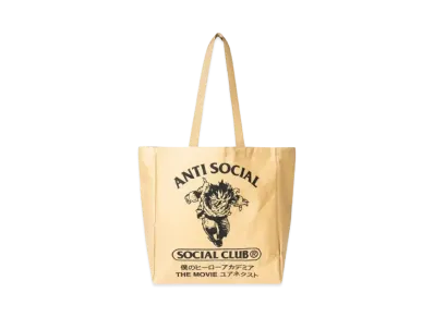 ANTI SOCIAL SOCIAL CLUB x MY HERO ACADEMIA Class 1-A Tote Bag "Harvest Tan"