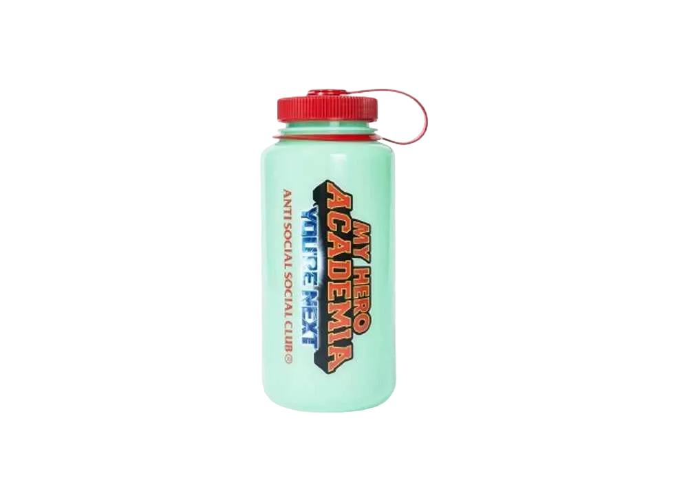 ANTI SOCIAL SOCIAL CLUB x MY HERO ACADEMIA Academy Nalgene "Glow/Red"