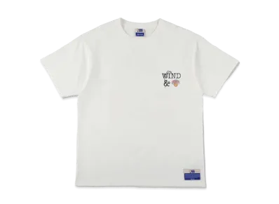 WIND AND SEA x NBA CHAMPIONS x PARAPPA THE RAPPER Knicks Tee "White"