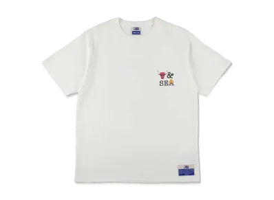 WIND AND SEA x NBA CHAMPIONS x PARAPPA THE RAPPER Bulls Tee "White"