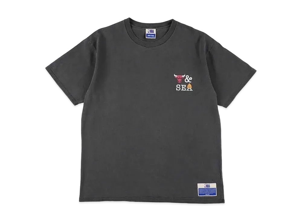 WIND AND SEA x NBA CHAMPIONS x PARAPPA THE RAPPER Bulls Tee "Black"