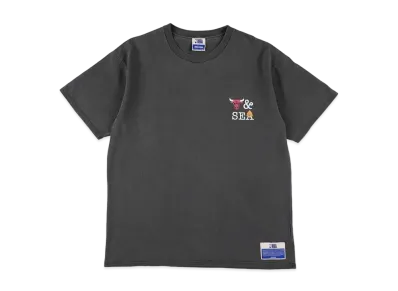 WIND AND SEA x NBA CHAMPIONS x PARAPPA THE RAPPER Bulls Tee "Black"