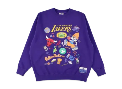 WIND AND SEA x NBA CHAMPIONS x PARAPPA THE RAPPER Sweat "Navy"