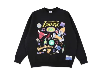 WIND AND SEA x NBA CHAMPIONS x PARAPPA THE RAPPER Sweat "Black"