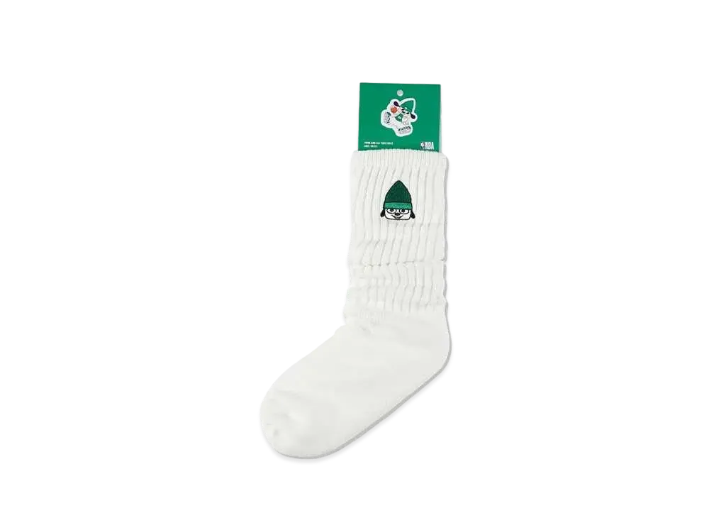 WIND AND SEA x NBA CHAMPIONS x PARAPPA THE RAPPER Socks "Celtics"