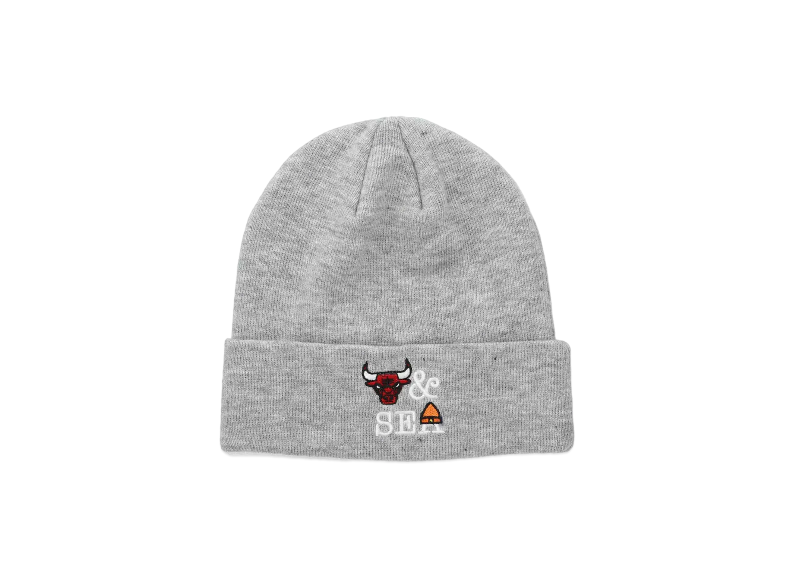 WIND AND SEA x NBA CHAMPIONS x PARAPPA THE RAPPER Knit Cap Bulls "Gray"