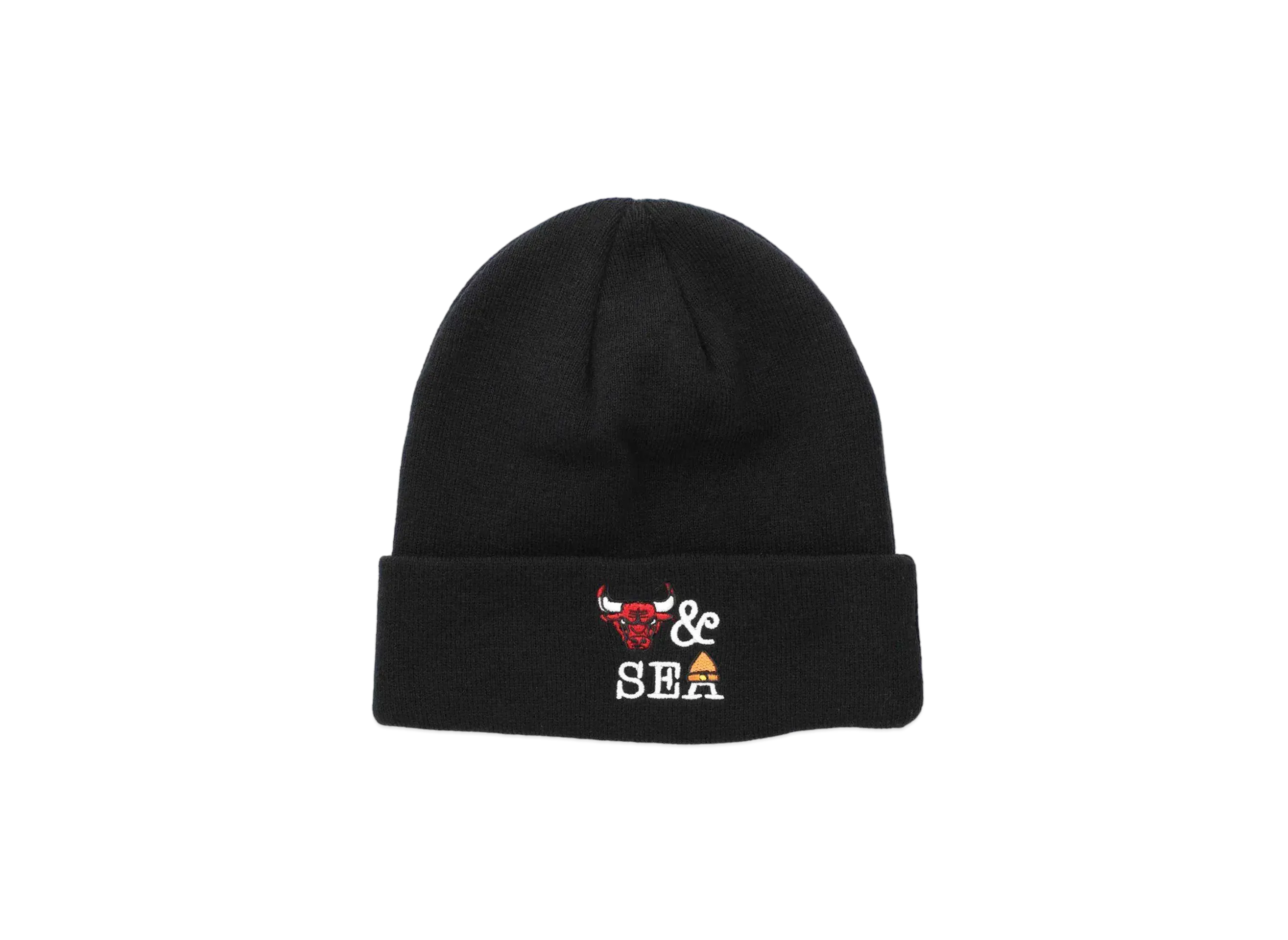 WIND AND SEA x NBA CHAMPIONS x PARAPPA THE RAPPER Knit Cap Bulls "Black"