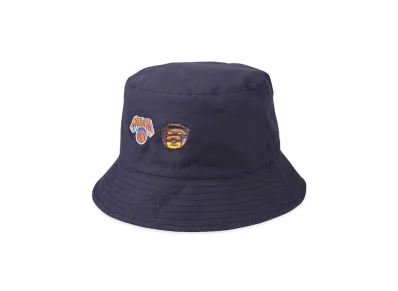 WIND AND SEA x NBA CHAMPIONS x PARAPPA THE RAPPER Bucket Hat Knicks "Navy"