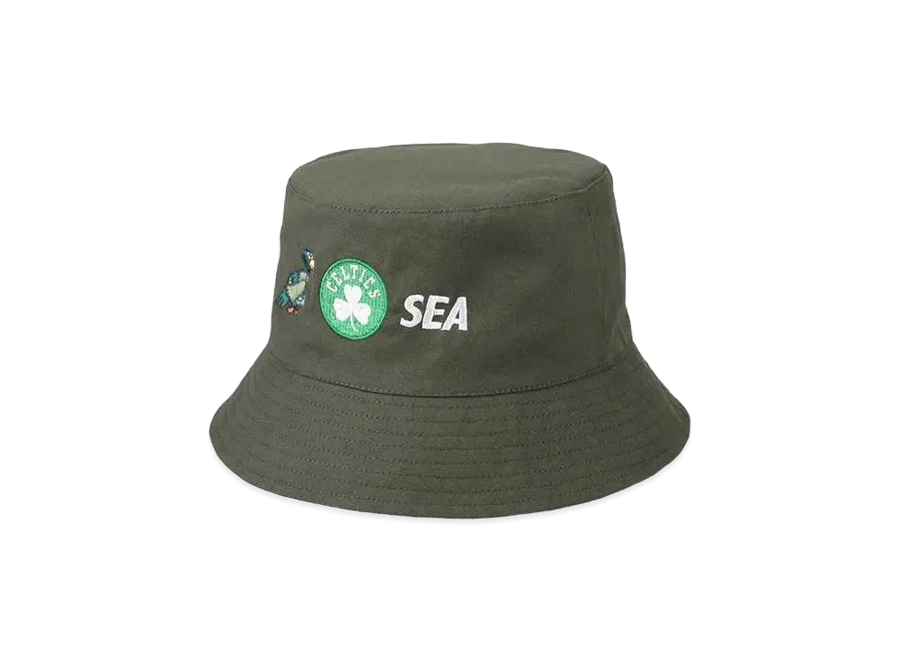 WIND AND SEA x NBA CHAMPIONS x PARAPPA THE RAPPER Bucket Hat Celtics "Green"